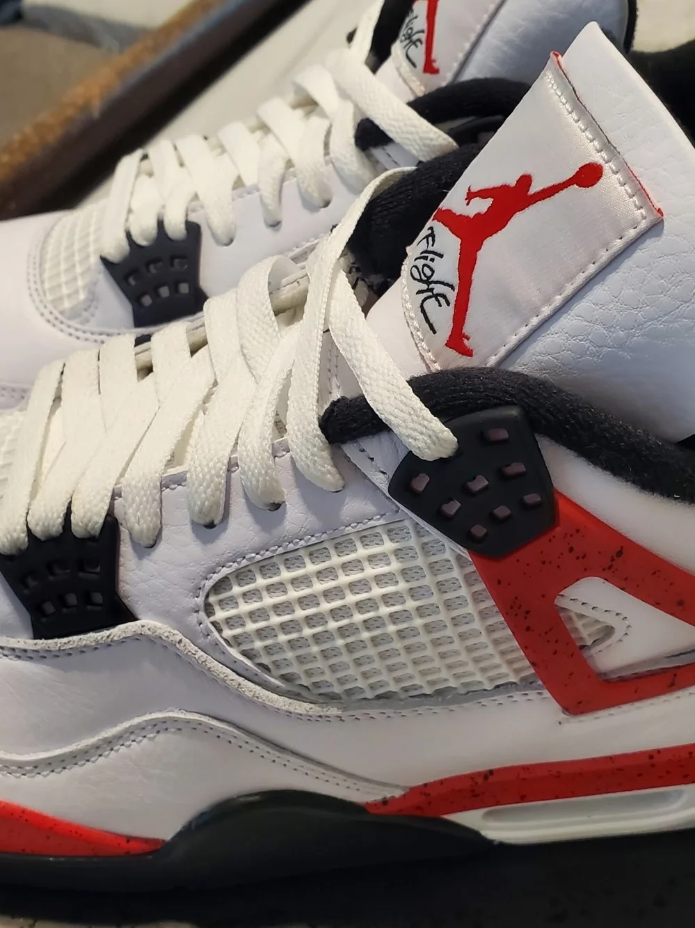 Nike Air Jordan 4 Retro 'White/Red/Black'
